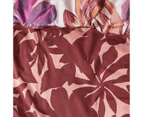 Target Shay Bloom Quilt Cover Set - Orange