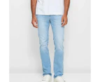 Straight Fit Jeans - Blue