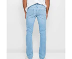 Straight Fit Jeans - Blue