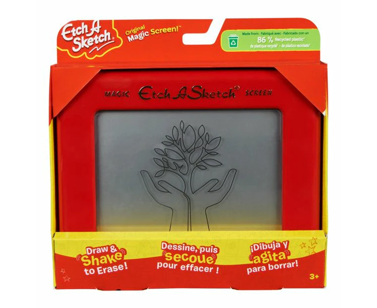 Etch A Sketch Classic Edition Magic Screen Kids/Children's Art Toy Red 3y+