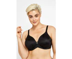 2 x Berlei Womens Lift & Shape Underwire Non Contour Black Bra Yzkd Elastane/Nylon - Black D20