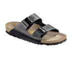 Birkenstock Arizona Natural Leather Regular Fit Sandal (Black) - 36