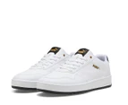 Puma Unisex Court Classic Sneakers - Puma White/Puma Black/Puma Gold