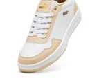 Puma Women's Court Classy Sneakers - Puma White/Puma Gold