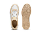 Puma Women's Court Classy Sneakers - Puma White/Puma Gold