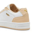 Puma Women's Court Classy Sneakers - Puma White/Puma Gold