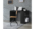 Matilda Study Desk Home Office Work Table 100cm Black