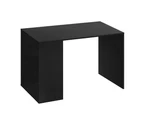 Matilda Study Desk Home Office Work Table 100cm Black