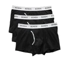 9 x Bonds Guyfront Trunk Mens Underwear Undies Black/White Cotton/Elastane - Black/White