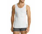 Mens Bonds 6 Pack Singlet Chesty Navy White Black Cotton Vest Singlets S - 4Xl Cotton - White