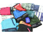 12 X Mens Bonds Underwear Guyfront Trunks Boxer Assorted Shorts Cotton/Elastane - 12 Pairs - Mixed Lot