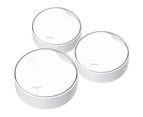 TP-Link Deco X50-PoE (AX3000) Dual-Band WiFi 6 Whole Home Mesh System - 3 Pack 1x 2.5G RJ45 [Deco X50-PoE(3-pack)]