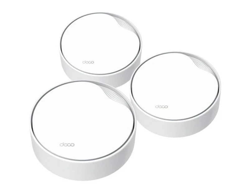 TP-LINK DECOX50POE3  Ax3000 Whole Home Mesh Wifi6 With PoE 3 Pack