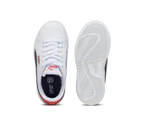 Puma Boys' Smash 3.0 Sneakers - Puma White/Puma Navy/For All Time Red