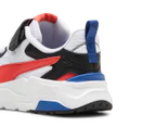 Puma Boys' Trinity Lite Sneakers - Puma White/Active Red/Puma Black