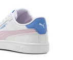 Puma Girls' Smash 3.0 Sneakers - Puma White/Grape Mist/Blue Skies