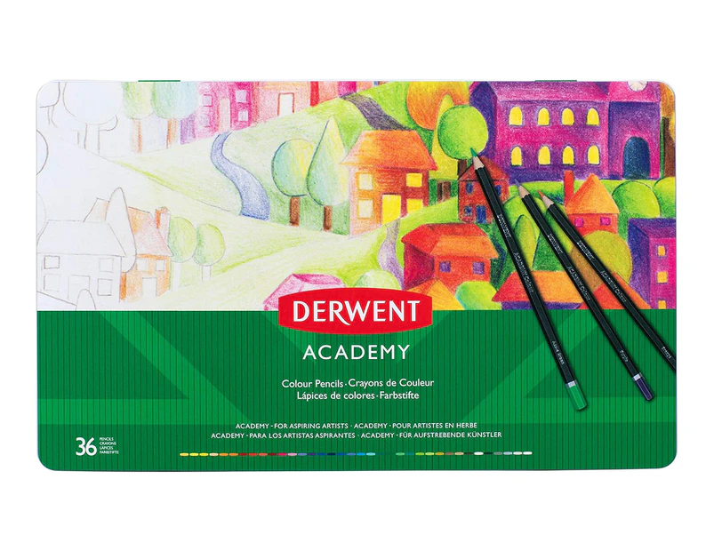 Derwent Academy Pencils 36-Pack
