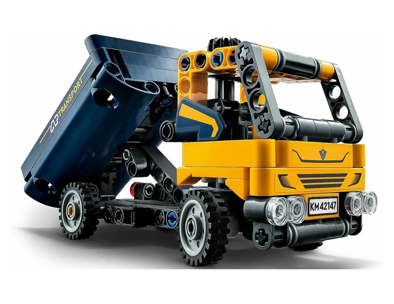 LEGO Technic Dump Truck 42147 Building Toy Set for Kids Dumper Truck