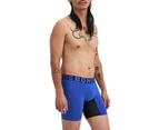 4 x Bonds Mens Chafe Off Trunk Underwear Undies Blue And Black - Multi