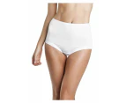 10 x Bonds Womens Cottontails Full Brief Underwear Ladies W0m5b Cotton/Elastane - White