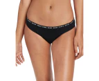 6 x Bonds Womens Bloody Comfy Period Bikini Heavy Days Underwear Black Cotton/Elastane - Black