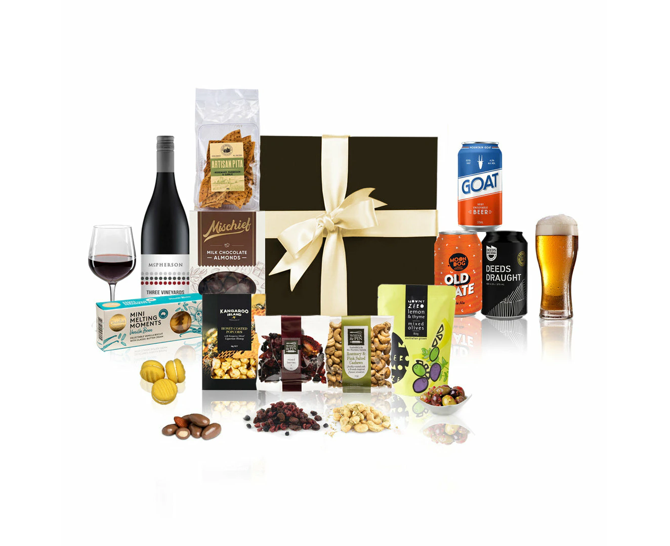 Beer & Wine Date Night Gift Hamper - White Wine