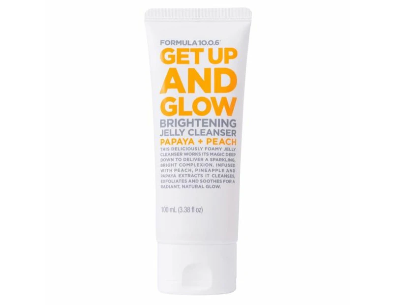 Formula 10.0.6 Get Up & Glow Brightening Jelly Cleanser - Papaya and Peach