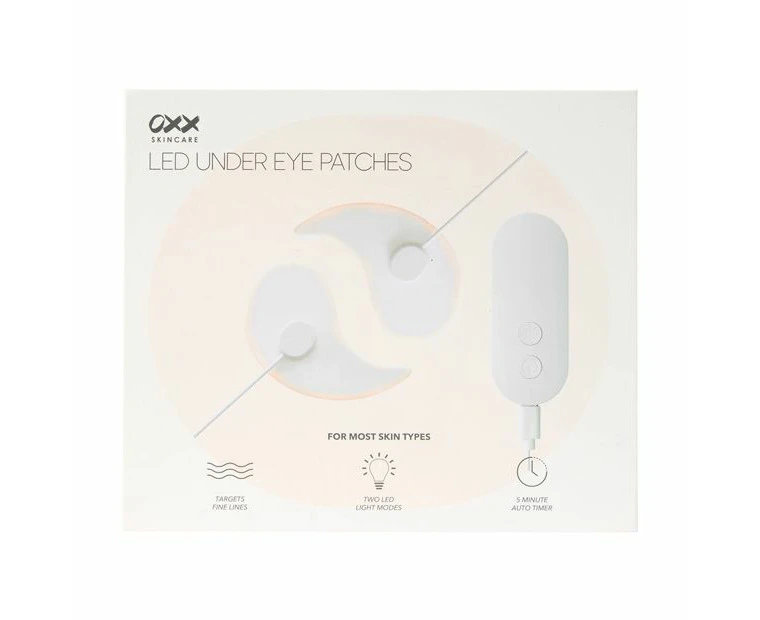 OXX Skincare LED Under Eye Patches - White