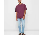 Target Australian Cotton Oversized T-Shirt - Red