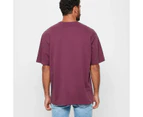 Target Australian Cotton Oversized T-Shirt - Red