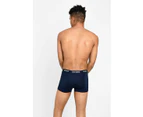 10 x Bonds Microfibre Guyfront Trunk Mens Underwear Trunks Navy Elastane/Polyester - Navy
