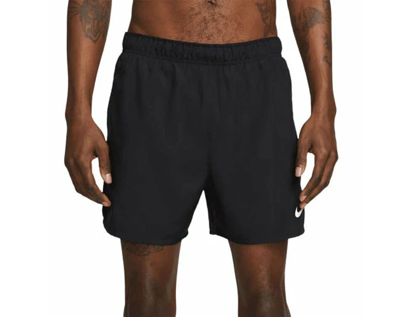 Nike Mens Dri-FIT Challenger 5-inch Unlined Shorts- Black