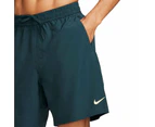 Nike Mens Dri-FIT Form 7-inch Regular Fit Shorts - Green