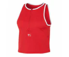 Nike Air Womens Dri-FIT reflective Logo Tank - Red
