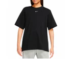 Nike Sportswear Womens Essential Cotton Tee - Black