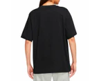 Nike Sportswear Womens Essential Cotton Tee - Black