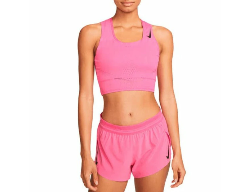 Nike Womens ADV Aeroswift Racing Crop Top - Pink
