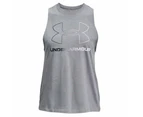 Under Armour Womens Cotton Blend Live Sportstyle Training Tank - Grey