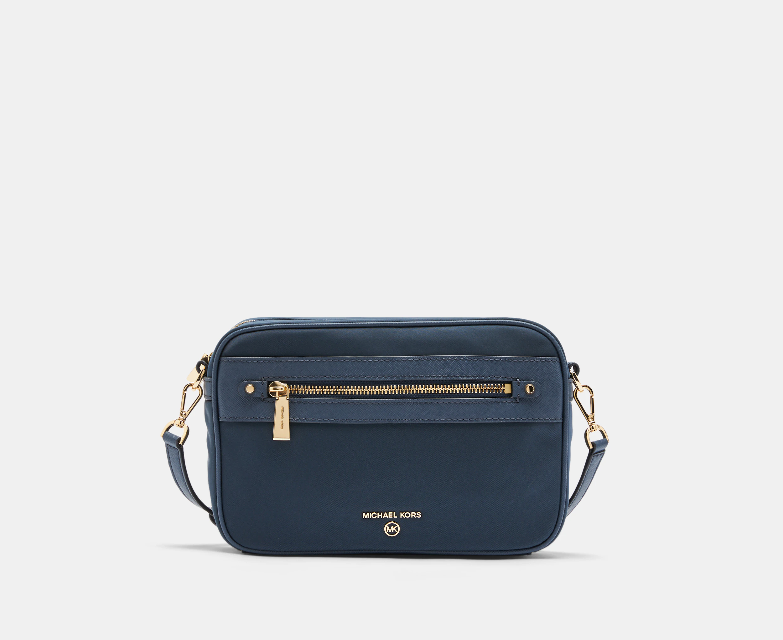 Michael Kors Jet Set Charm Camera Crossbody Bag - Navy