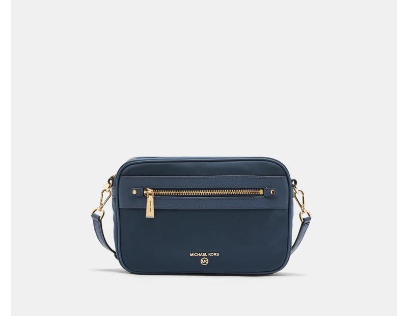 Michael Kors Jet Set Charm Camera Crossbody Bag - Navy