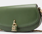 Michael Kors Mila Small Convertible Messenger/Shoulder Bag - Amazon Green