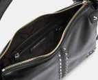 Michael Kors Astor Large Studded Leather Shoulder Bag - Black