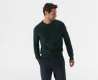 Polo Ralph Lauren Men's Embroidered Logo Long Sleeve Sweater - Hunt Club Green