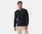 Polo Ralph Lauren Men's Embroidered Logo Long Sleeve Sweater - Navy Heather