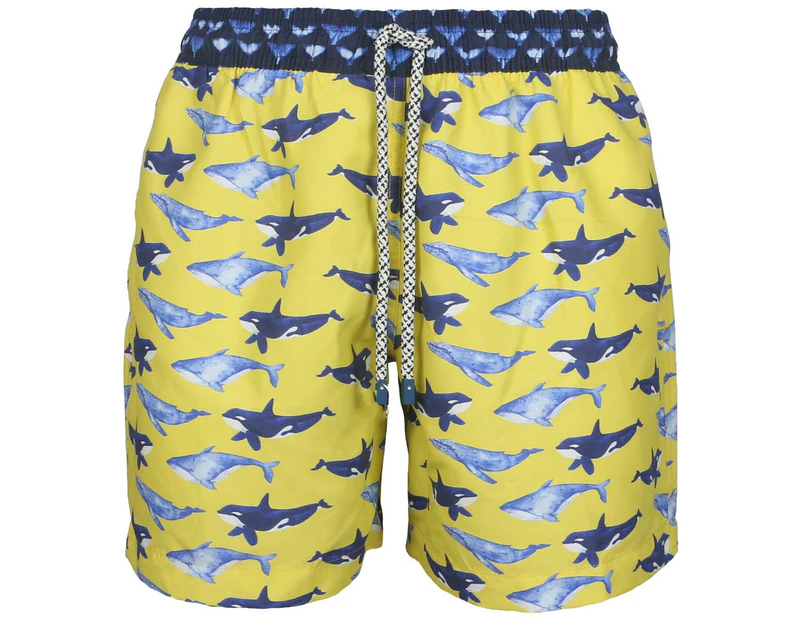 Yellow Whales Boardshorts