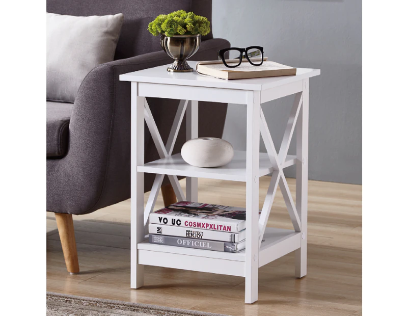 Long Island 2 Shelf Side Table