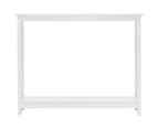 Long Island Console Table 100cm - White