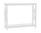 Long Island Console Table 100cm - White