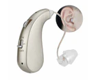 Rechargeable Digital Hearing Aid Severe Loss BTE Ear Aid HIGH-POWER Tool Kit