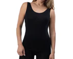 Underworks Women's Heat Retention Thermal Vest - Black